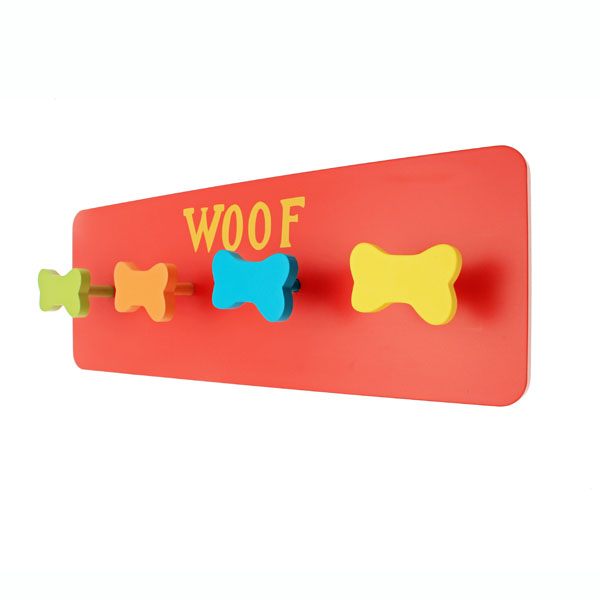 Red Leash Holder