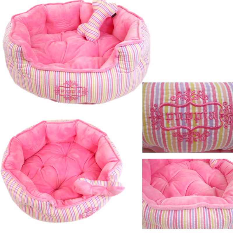 Abby Dog Bed Pink