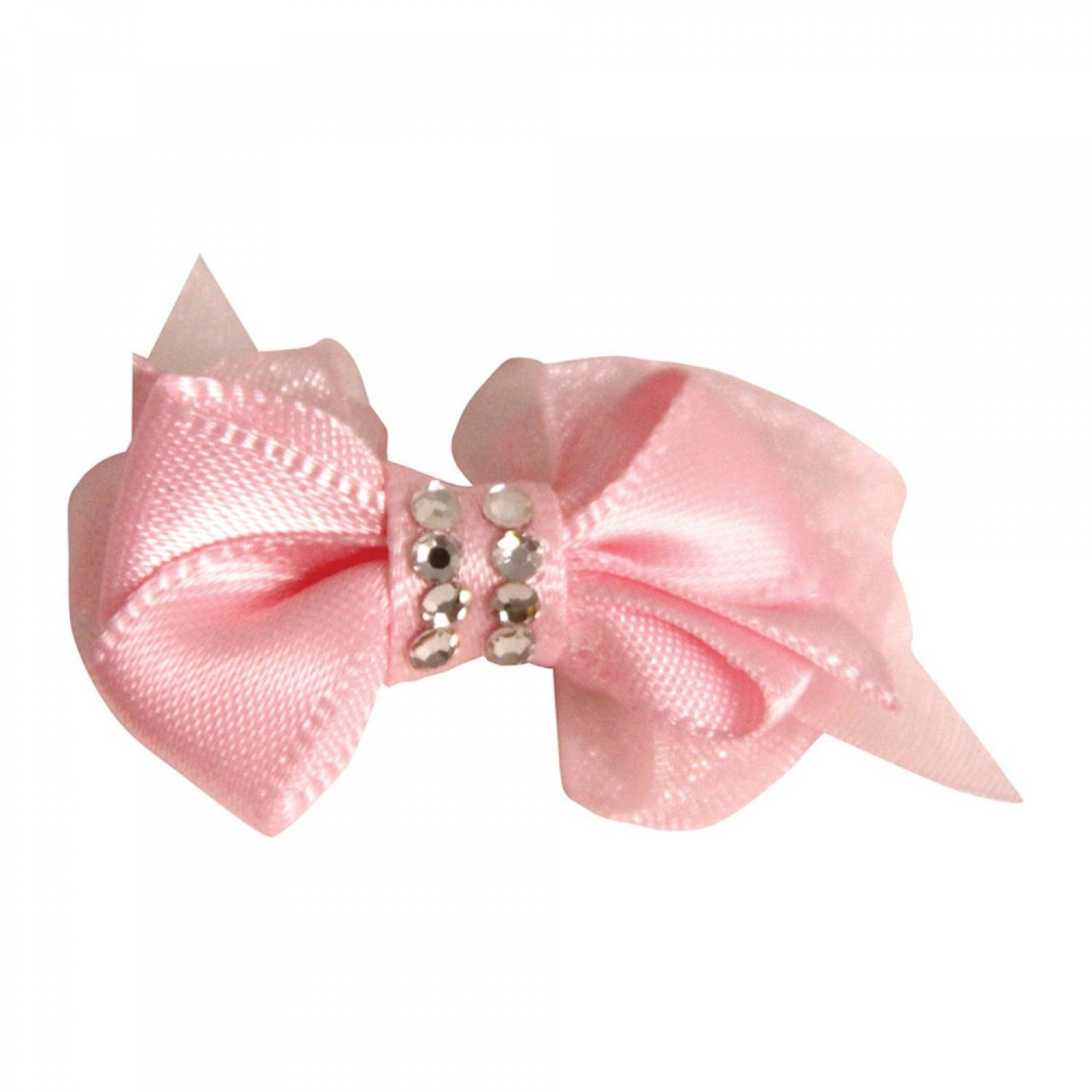 Crystal Centered Hair Bow Pack (6p. ass.)