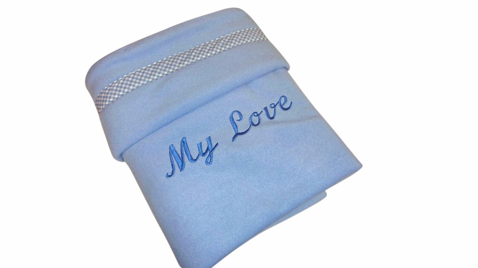 MICHI COPERTA AZZURRA MY LOVE