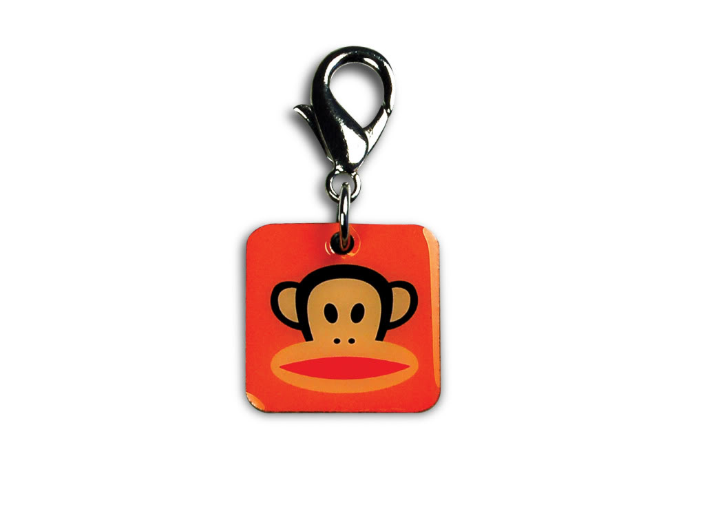 Paul Frank Charm for Collar-Core Julius Orange