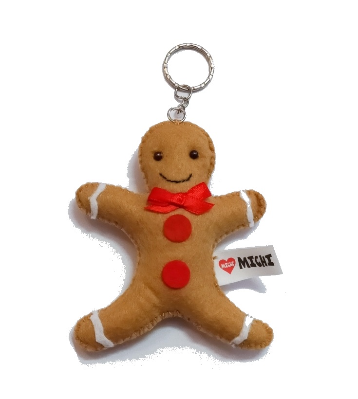 MICHI Portachiavi Omino Biscotto – Keyring Gingerbread Man