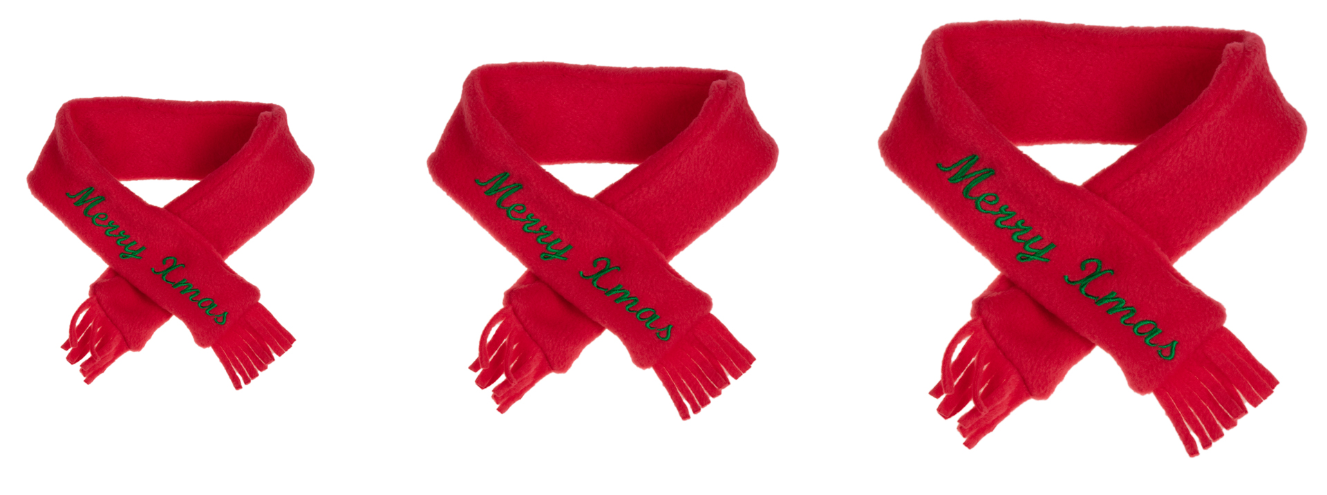 MICHI SCIARPINA XMAS ROSSA