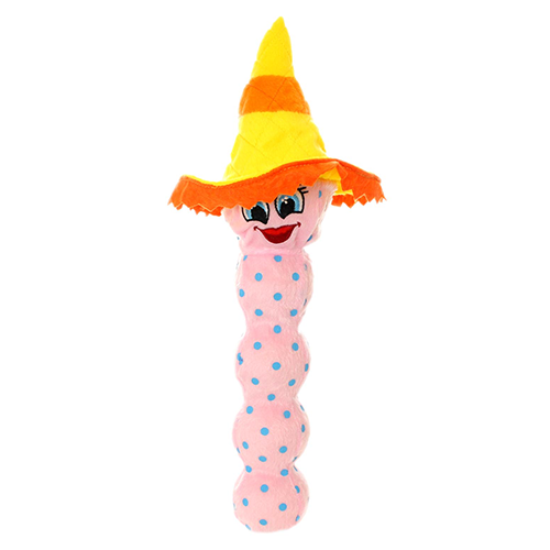 Tuffy Mighty Tequila Worm Pink