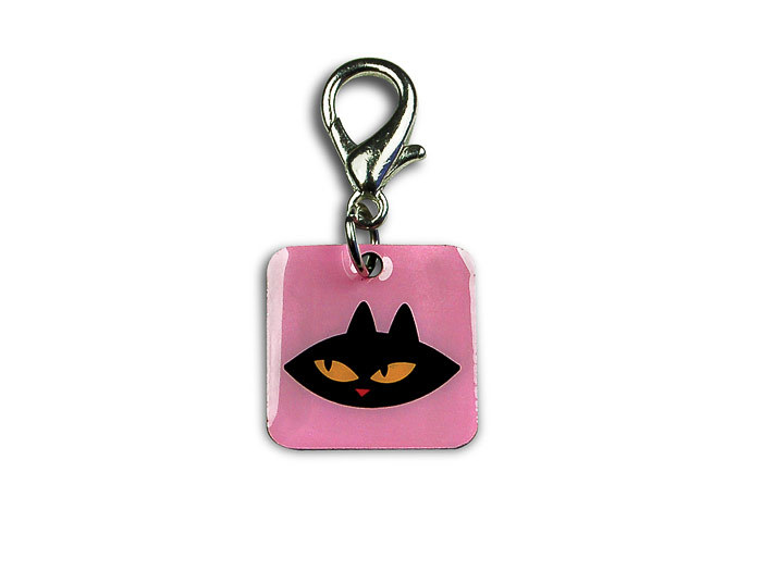 Paul Frank Charm for Collar-Mika Cat