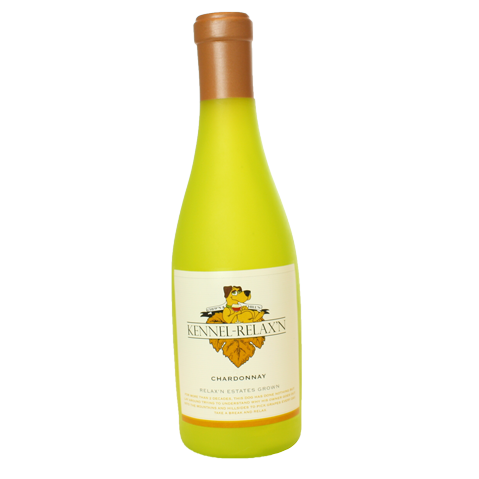 Tuffy Silly Squeaker Wine Bottle Kennel Relaxin