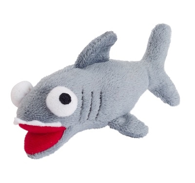 Toy Cat Sushi Shark Gray