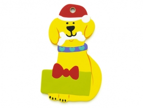 Santa Dog  Ornament