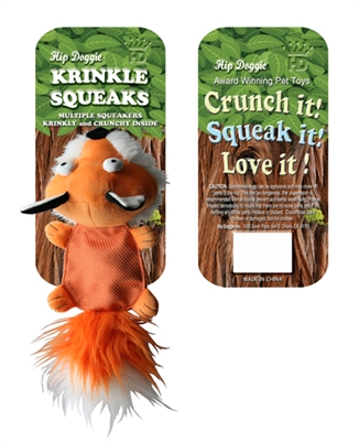 Krinkle Squeak-Sly Fox Large 16″ (40.6 cm)