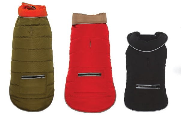 SPORT PUFFER COAT Red