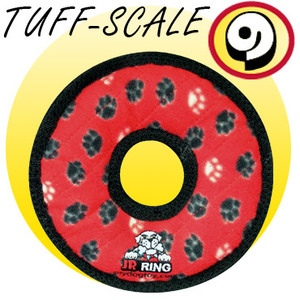 Tuffy Jr Ring Red Paw