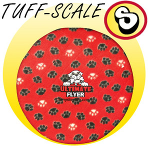Tuffy Ultimate Flyer Red Paw