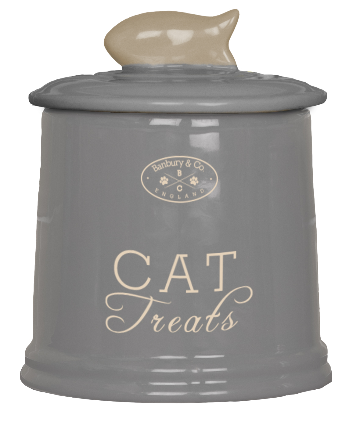 Banbury and Co. Ceramic Cat storage Jar
