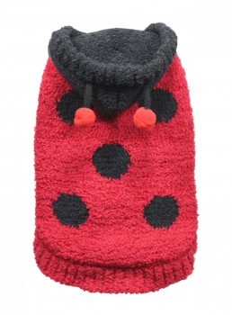 Lady Bug Chenille Hoodie