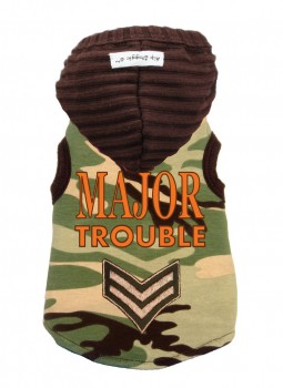 Major Trouble Hoodie Green