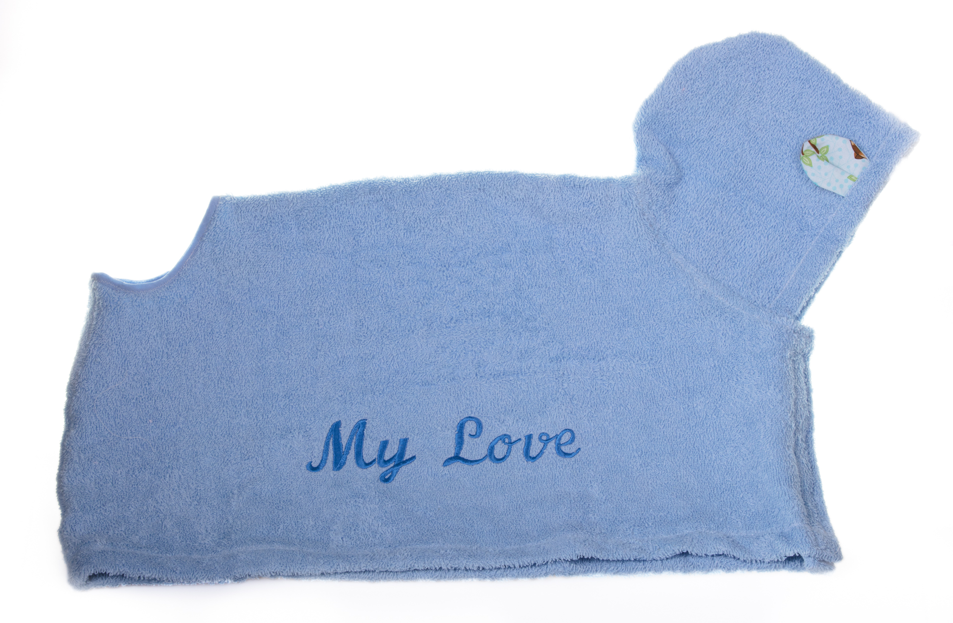 MICHI Accappatoio Azzurro My Love