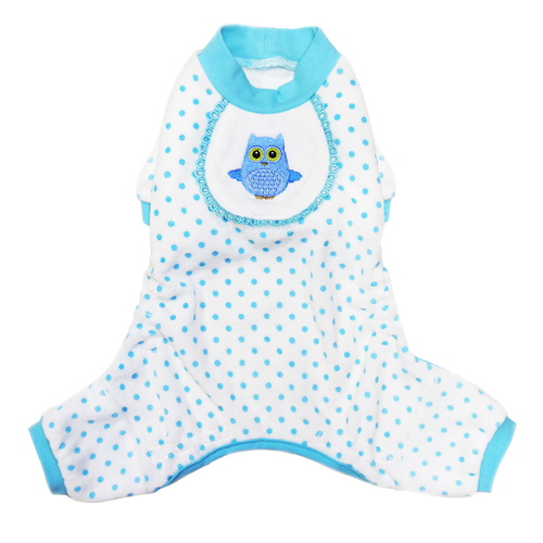 Owl Pajama Blue