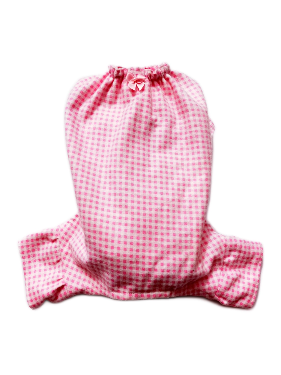 Pigiama Pink Check with Bow PJ