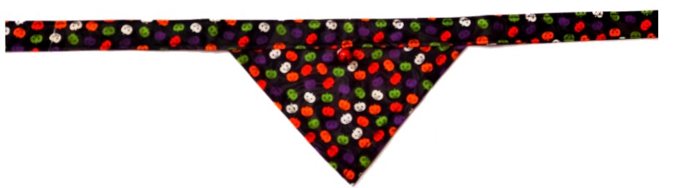 MICHI Bandana per gatti Halloween Mini Pumpkins Cat Bandanna