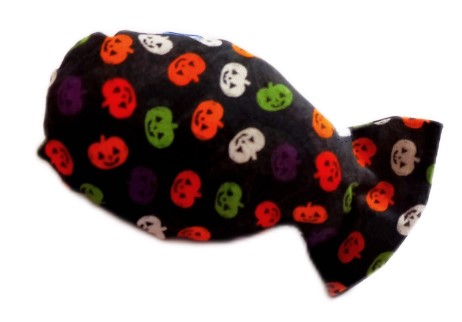 GIOCO per gatti pesciolino Halloween Mini Pumpkins  Catnip Toy Fis