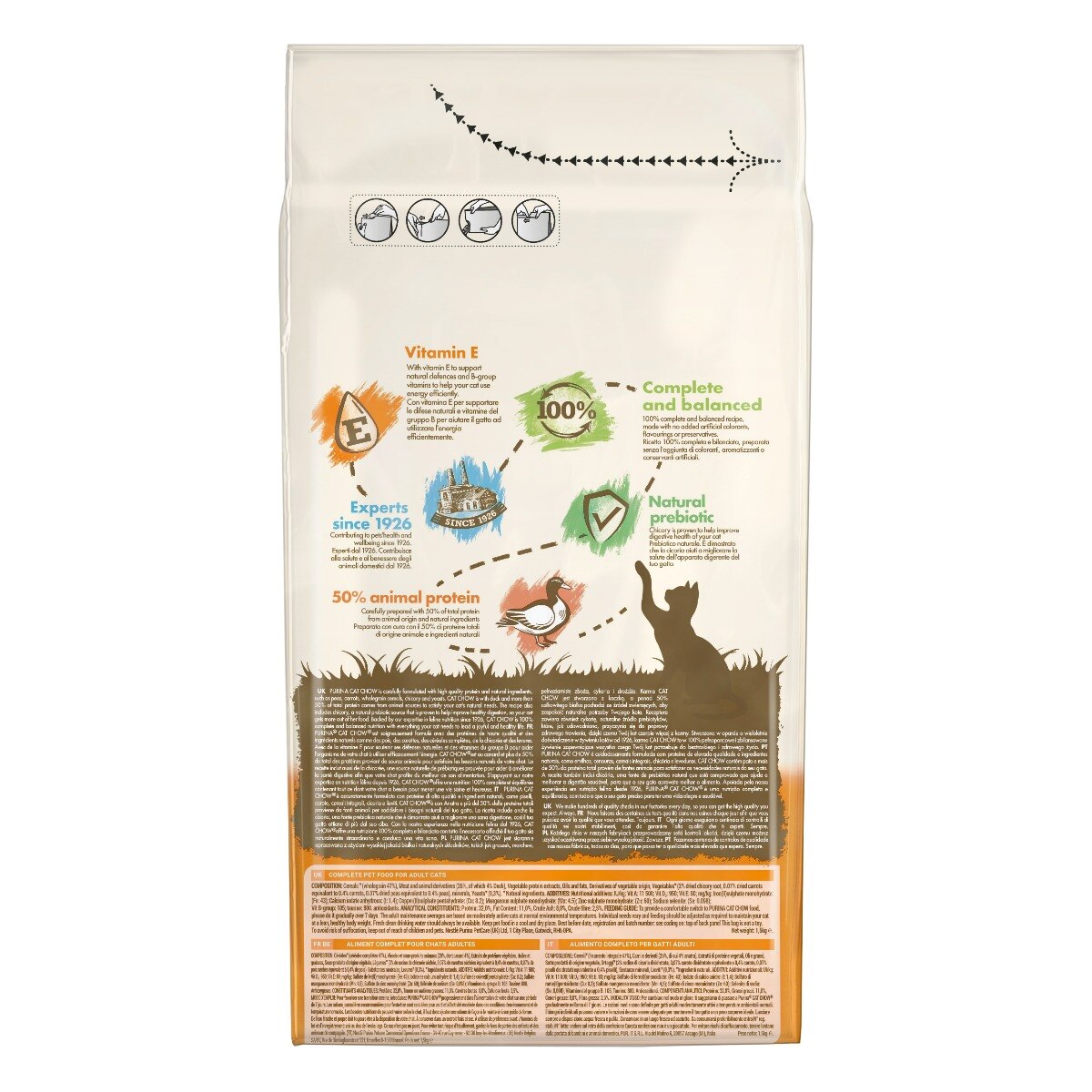 CAT CHOW ADULT  1.5kg