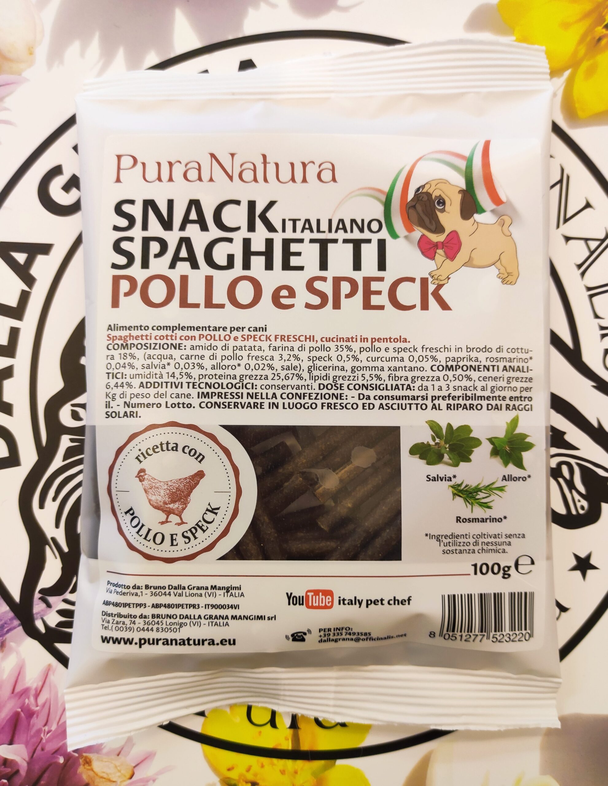 Pura Natura POLLO E SUGO DI SPECK E CURCUMA