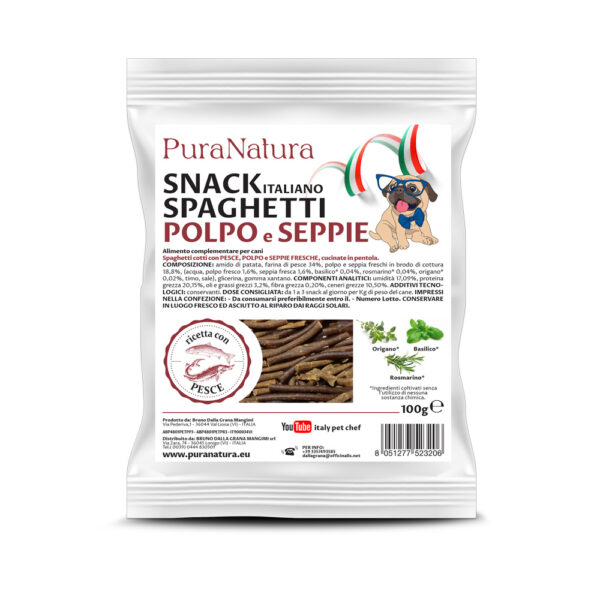 Pura Natura PESCE E SUGO DI POLIPO E SEPPIA
