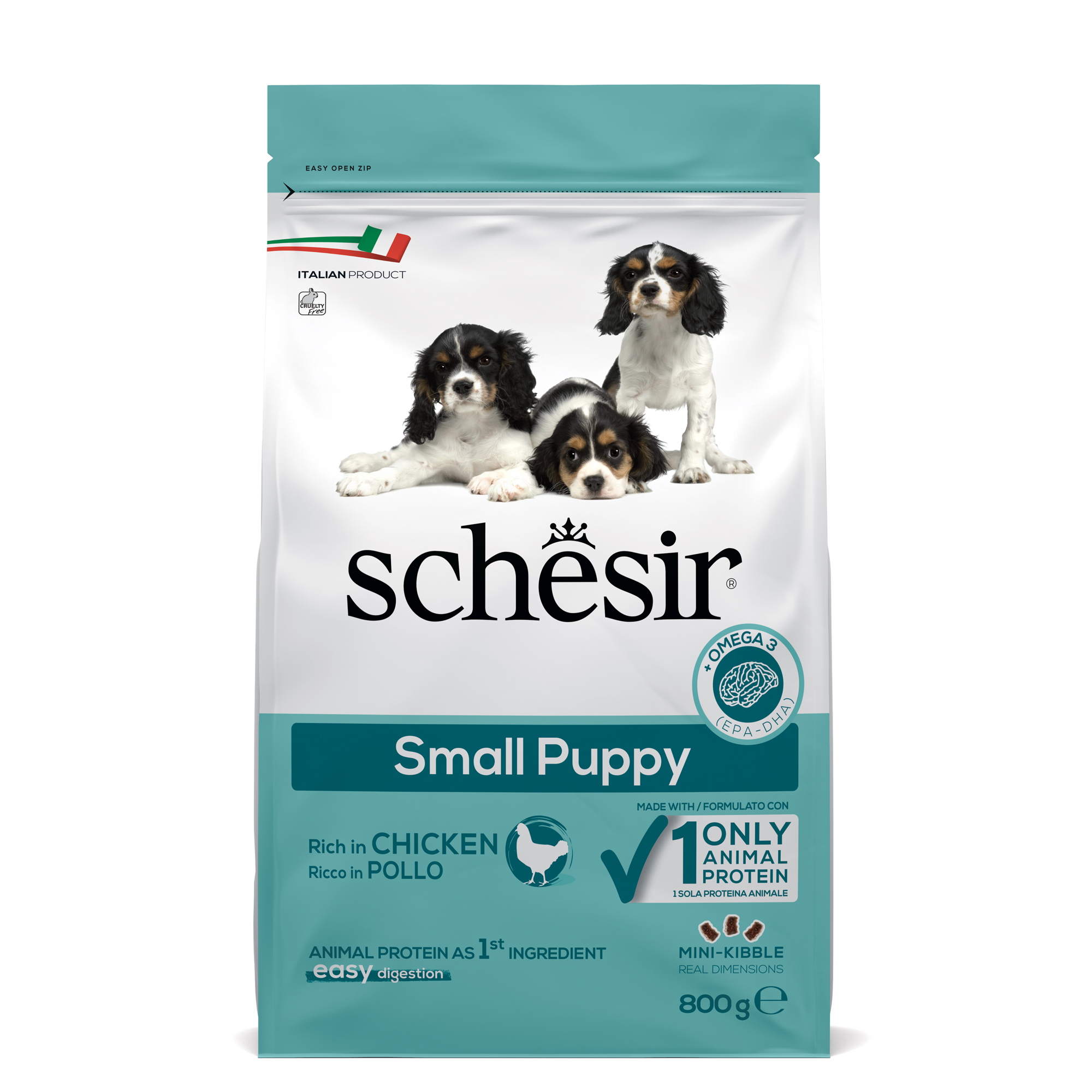 SCHESIR DRY DOG SMAL  800GR