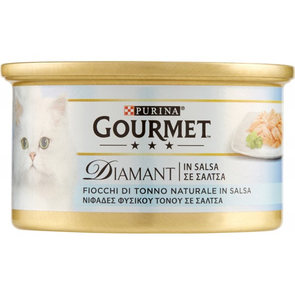 GOURMET DIAMANT DELICATI FIOCCHI DI TONNO IN SALSA 85G