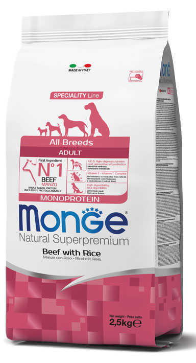 NATURAL SUPERPREMIUM SECCO CANE All Breeds  2,50Kg