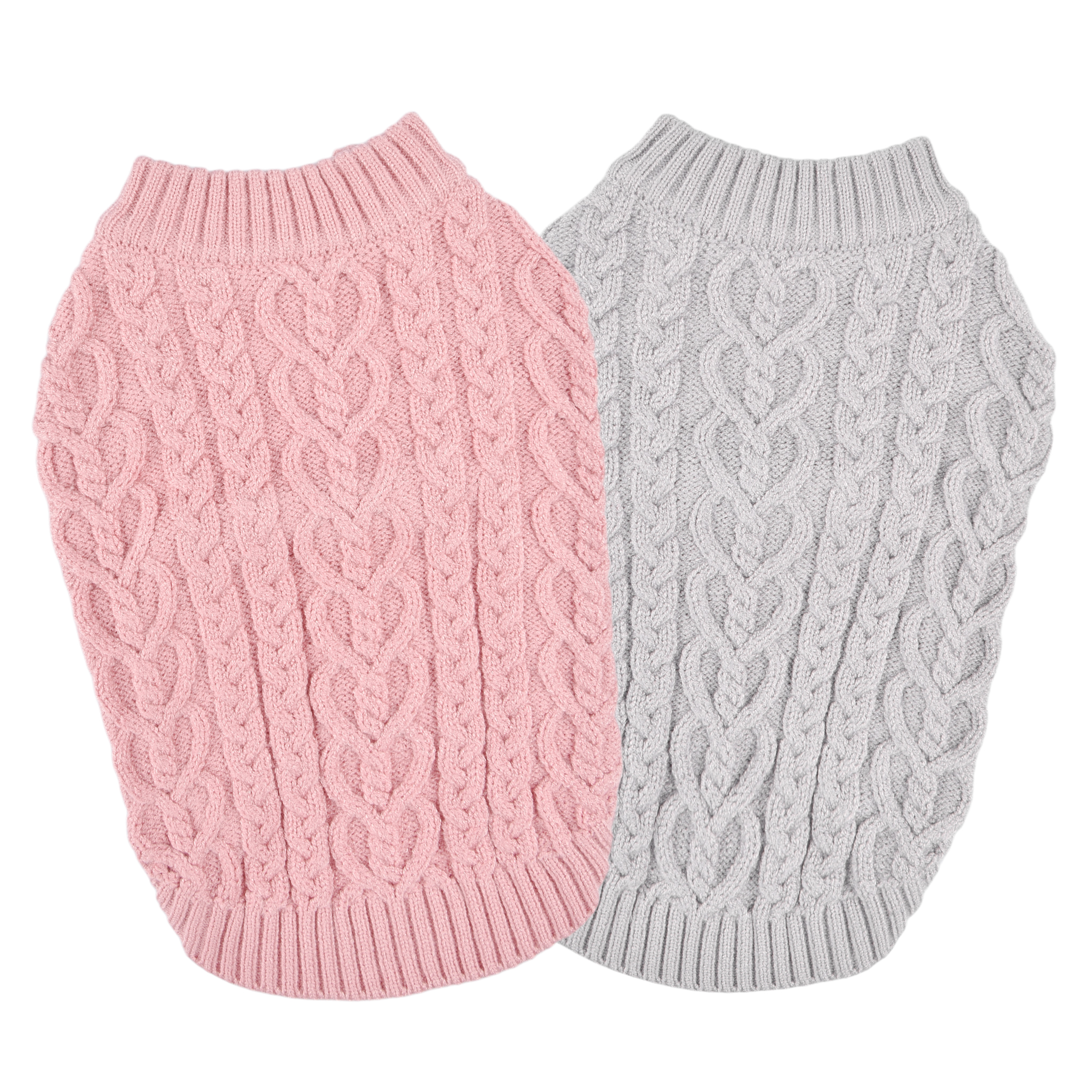 Olchi Heart Cable Knit